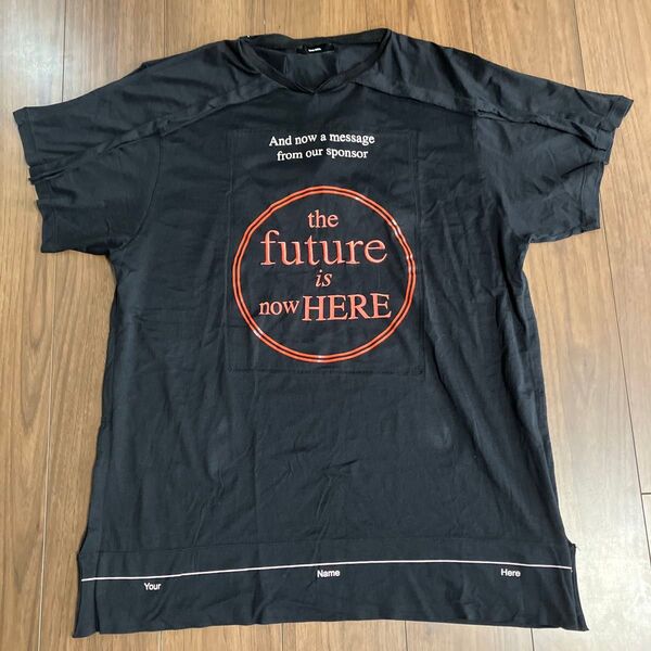 DIESEL 半袖 Tシャツ XL相当 黒 ブラック future ビッグサイズ ディーゼル XS