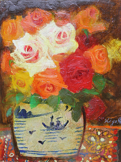 2025年最新】Yahoo!オークション -絵画 油彩 薔薇の中古品・新品 2025年最新】Yahoo!オークション -絵画 油彩 薔薇の中古品・新品