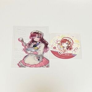 にじさんじ 早乙女ベリー スイーツパラダイス クリアカード コースター