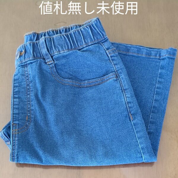 NAVY デニムストレッチハーフパンツ キッズ 160cm 男の子 女の子