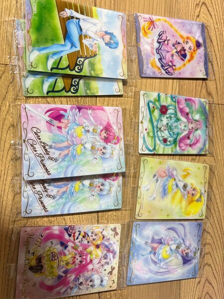 プリキュア ウエハース11 キュアフレンディ キュアフェリーチェ キュアフォーチュン キュアハニー ブルー ハピネスチャージ