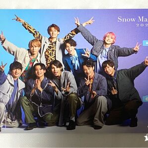 SnowMan 会員カード グッズ 写真