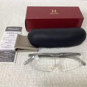 新品未使用 Hazuki 老眼鏡 ラージ 1.6X