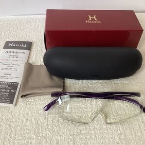 訳あり 新品未使用 Hazuki 老眼鏡 ラージ 1.6X