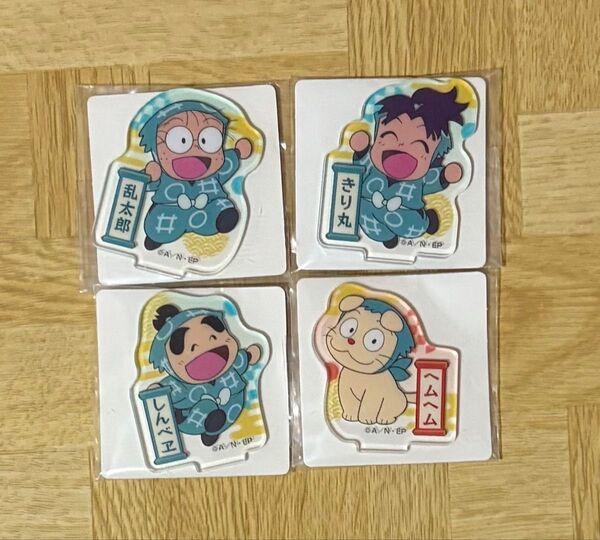 忍たま乱太郎 忍たま アクリミニ アクリルスタンド アクスタ猪名寺乱太郎 摂津のきり丸 福富しんべヱ 4点セット
