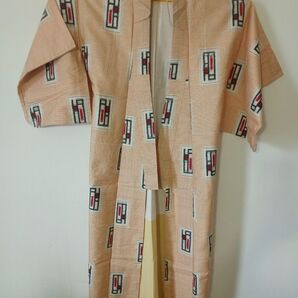 アンティーク着物 銘仙