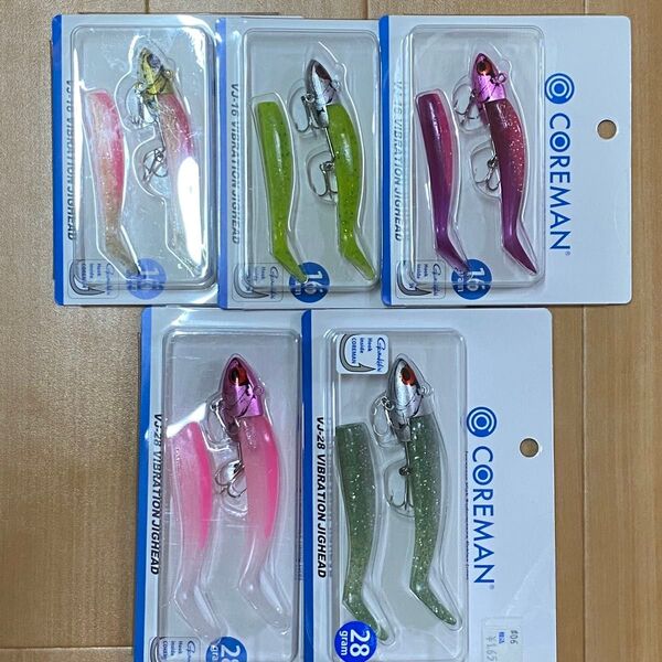 COREMAN VJ-16 VJ-28 5個セット 未開封