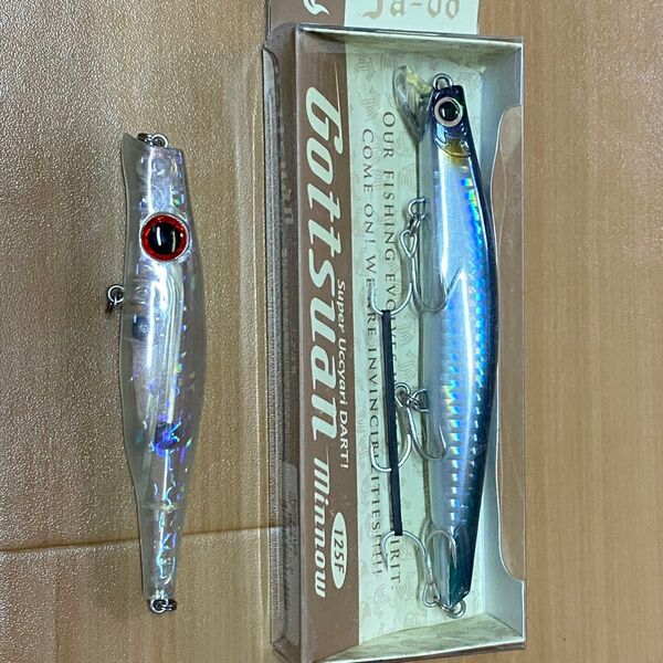 Gottsuan minnow 125F ニーサン セット