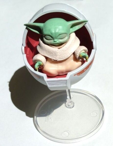 STARWARS グローグーいっぱい コレクション ガチャ グローグーC とグローグー用ポッド