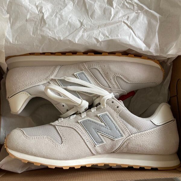 新品未使用ニューバランスML373SW2スニーカーベージュNEW balance27.5