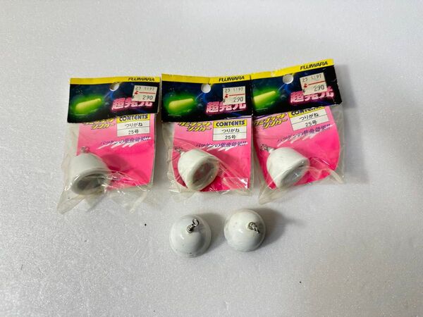集魚オモリ 25号 ヒラメ・タイ・カワハギ・根魚五目 夜光 集魚 オモリ カワハギ カレイ タコ セット 船 つりがね