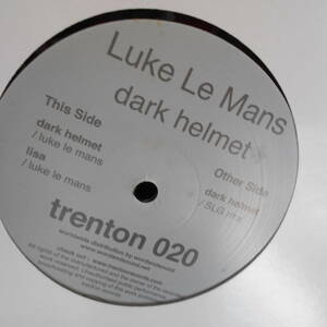 Luke Le Mans Dark Helmet 12inch