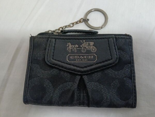 コーチ COACH シグネチャー コインケース キーリング カードケース
