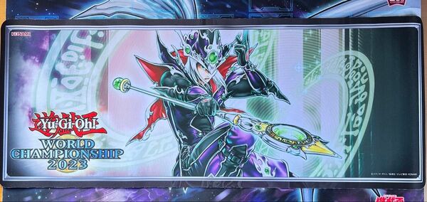 遊戯王 伝説の闇の魔導師 プレイマット WCS2023 デュエルセット