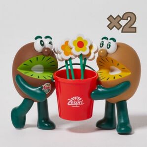 2個セット ゼスプリ キウイブラザーズ フルーツピックセット