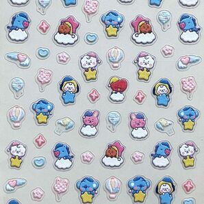 【K01】ネイルシール BTS BT21