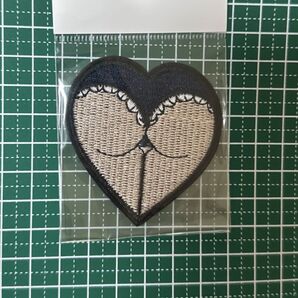 ワッペン アイロンワッペン 刺繍ワッペン ハンドメイド お尻