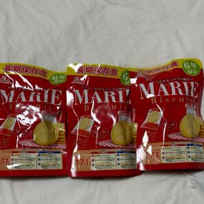 【6年保存】12枚長期保存食 MARIE 3袋