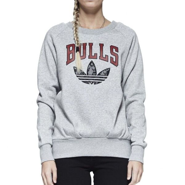 adidas アディダス BLUZA BULLS SWEATER ブルズ スウェット トレーナー M69963 グレー サイズOT