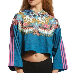 adidas by The Farm Company アディダス BORBOMIX CROPPED HOODIE パーカー