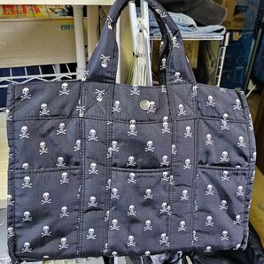 スカル柄 トートバッグ
