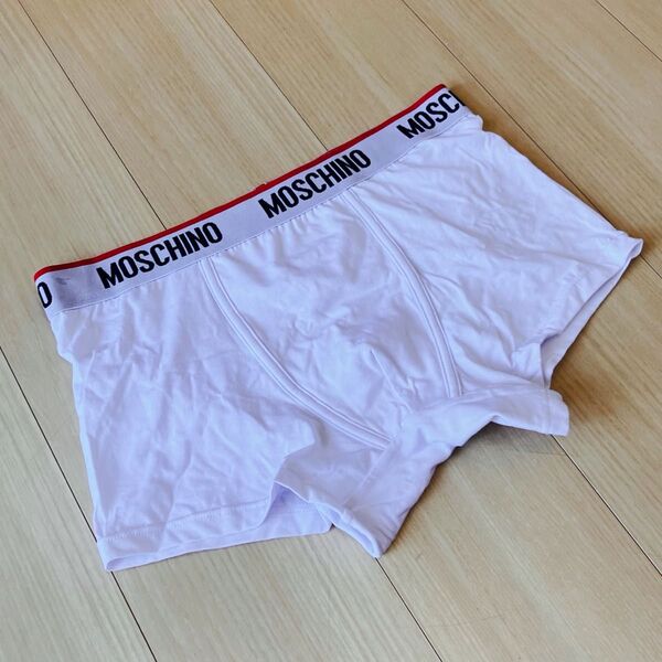 MOSCHINO モスキーノ ローライズ ストレッチ ボクサーパンツ M ブリーフ 下着 メンズ
