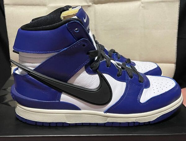 NIKE DUNK HI AMBUSH Deep Royal Blue 25.5cm 美中古