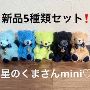 新品タグ付き!星のくまさん mini 5種類セット