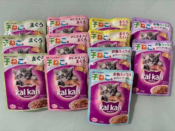 カルカル 子ねこ用 ウェット12個セット
