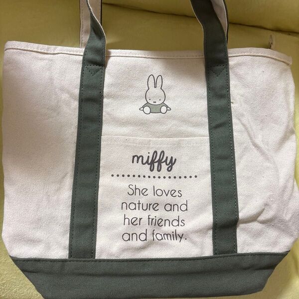 トートバッグ ミッフィ miffy MIFFY キャンパス バッグ