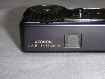 ACMEL-MX アクメル AZONON ブラック 1:3.8 f=14.3mm フィルムカメラ 送料300円～ _画像3