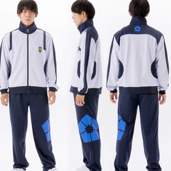 【新品未開封/sサイズ/上下セット】ブルーロック トラックジャケット トラックパンツ/コスプレ プレミアムバンダイ