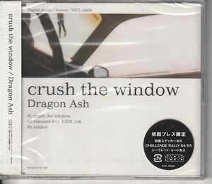 Ｄｒａｇｏｎ　Ａｓｈ さん 「ｃｒｕｓｈ ｔｈｅ ｗｉｎｄｏｗ」 ＣＤ 未使用・未開封