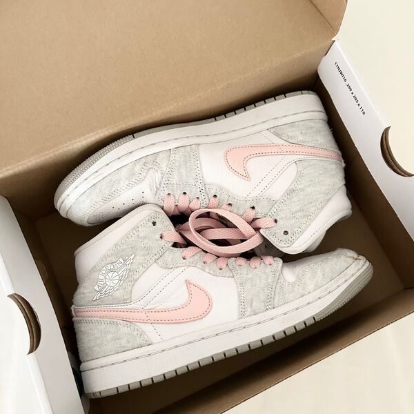 ナイキ NIKE WMNS AIR JORDAN 1 MID SE 23.0 スニーカー