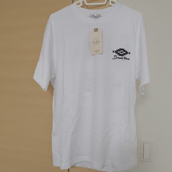 メンズDFバックシートロゴTシャツMサイズ ホワイト新品未使用