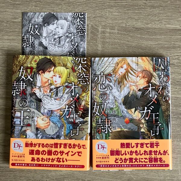 深窓のオメガ王子と奴隷の王、他/小林典雅/BL小説