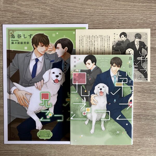 兄弟ごっこ/鳥谷しず/BL小説