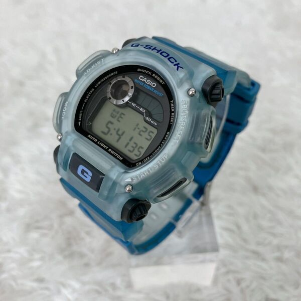 【美品】G-SHOCK DW-9000-1BVT X-treme 海外モデル ジーショック CASIO カシオ スケルトン