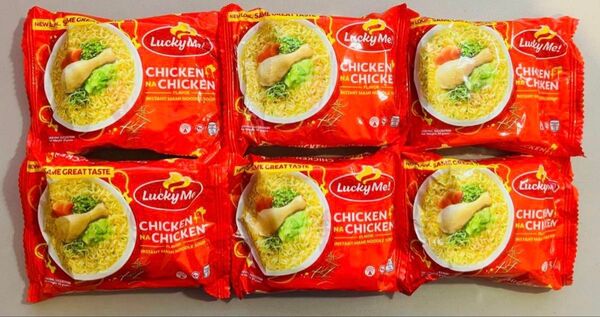 CHICKEN NA CHICKEN 55g x 6 ラーメン pancit