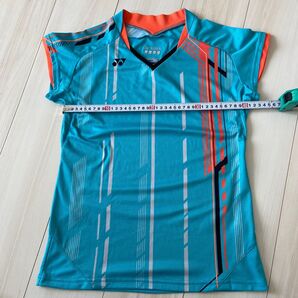 ヨネックス ゲームシャツ ブルー グリーン YONEX