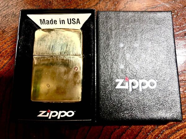 ジッポー オイルライター Zippo USA solid blast