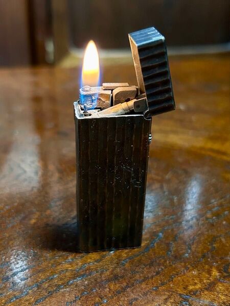ダンヒル ガスライター dunhill シルバー