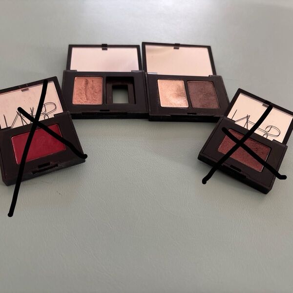 NARS アイシャドウ パウダー 3カラー