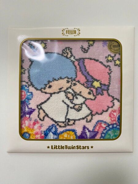 【新品】フェイラー サンリオ リトルツインスターズ ジエム リトルツインスターズ キキララ FEILER フェイラー ハンカチ