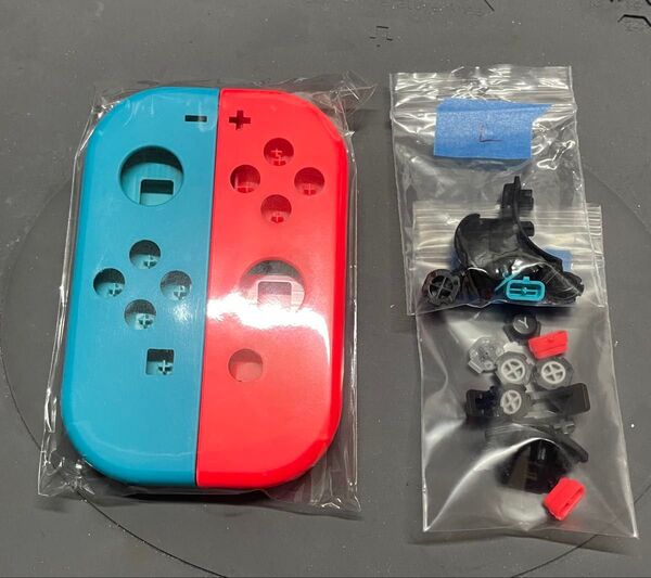 NintendoSwitch純正ジョイコンパーツLR 外装シェル+ボタン類42