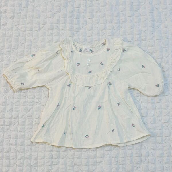 花柄ブラウス juo 80サイズ 子供服 チュニック