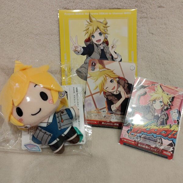 プロセカ 鏡音レン ふわぷち アニメイト 特典 劇場版 ポストカード ヴァイスシュヴァルツ ストリート ビビバス