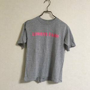 LOWRYS FARM ローリーズファーム☆Tシャツ☆シンプルグレーのTシャツ☆ロゴTシャツ 管20