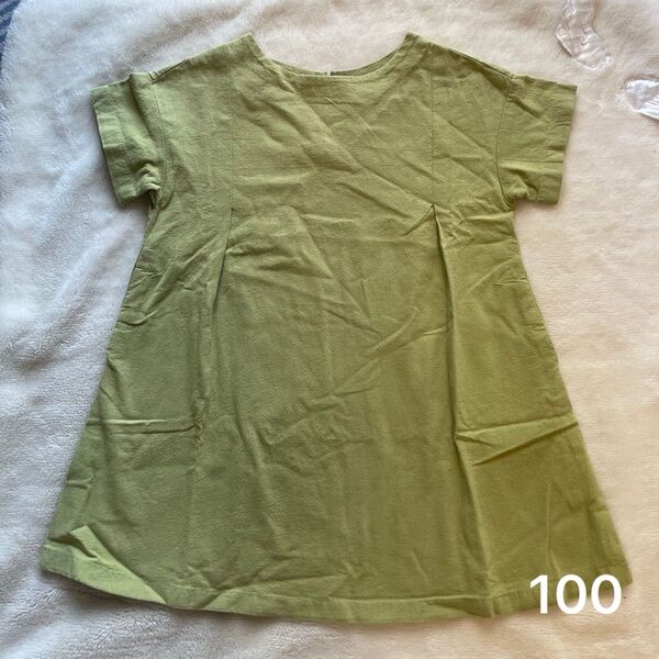 COMME CA ISM 100センチ 100㎝ キッズ コムサ コムサイズム ワンピース 半袖