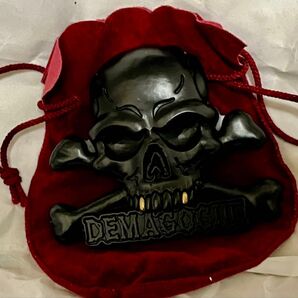 DEMAGOG ベルトバックル スカル ロック